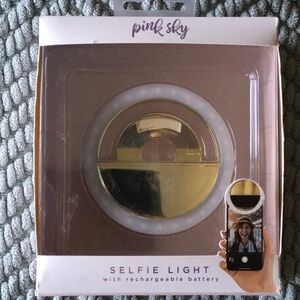 Pink Sky Selfie Light Ring
